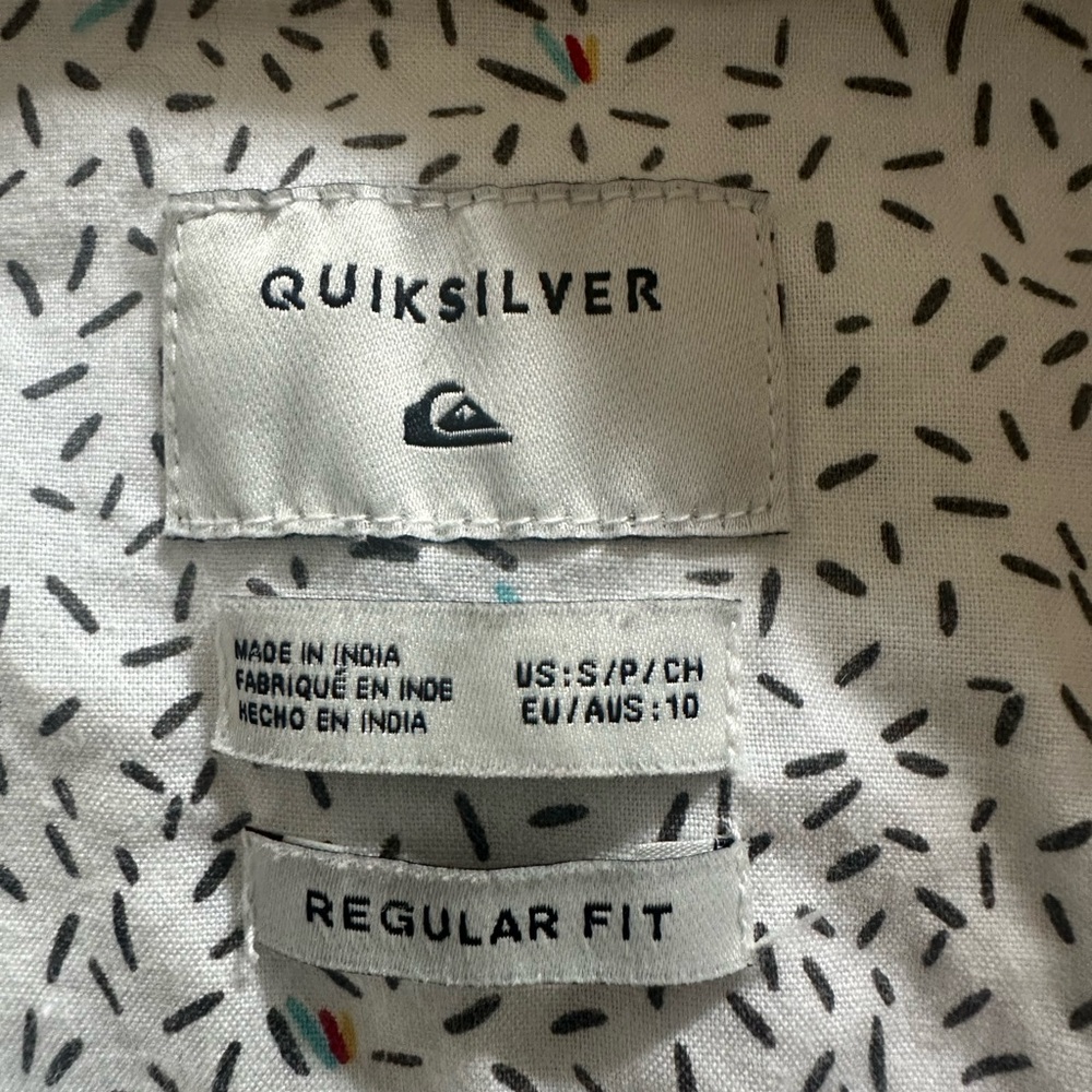 Boys Quiksilver button down shirt - Picture 3 of 3